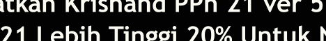 Software PPh 21 Tahun 2009