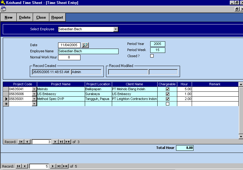 Software Time Sheet Indonesia